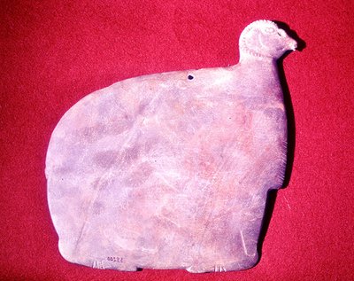 Palet in de vorm van een ram door Predynastic Period Egyptian